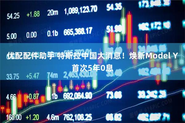 优配配件助手 特斯拉中国大消息！焕新Model Y首次5年0息