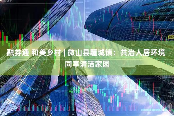 融券通 和美乡村 | 微山县驩城镇：共治人居环境 同享清洁家园