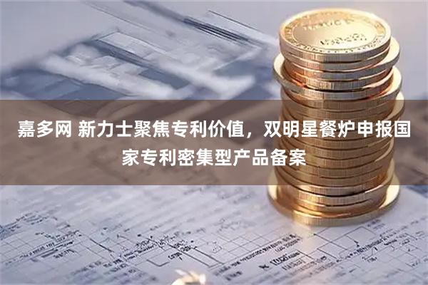 嘉多网 新力士聚焦专利价值，双明星餐炉申报国家专利密集型产品备案